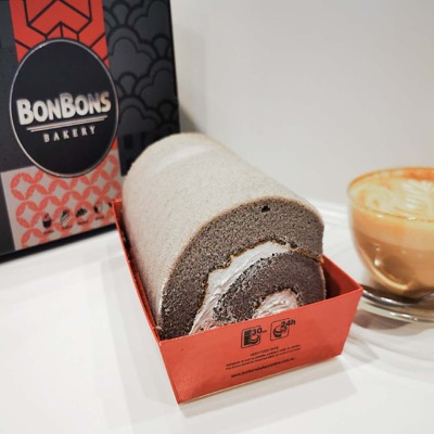 Taro Swiss Roll